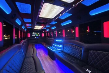 Madison Limousine Bus Interior
