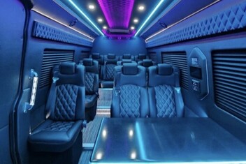 Madison Sprinter Bus Interior